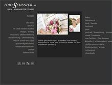 Tablet Screenshot of fotoschuster.at